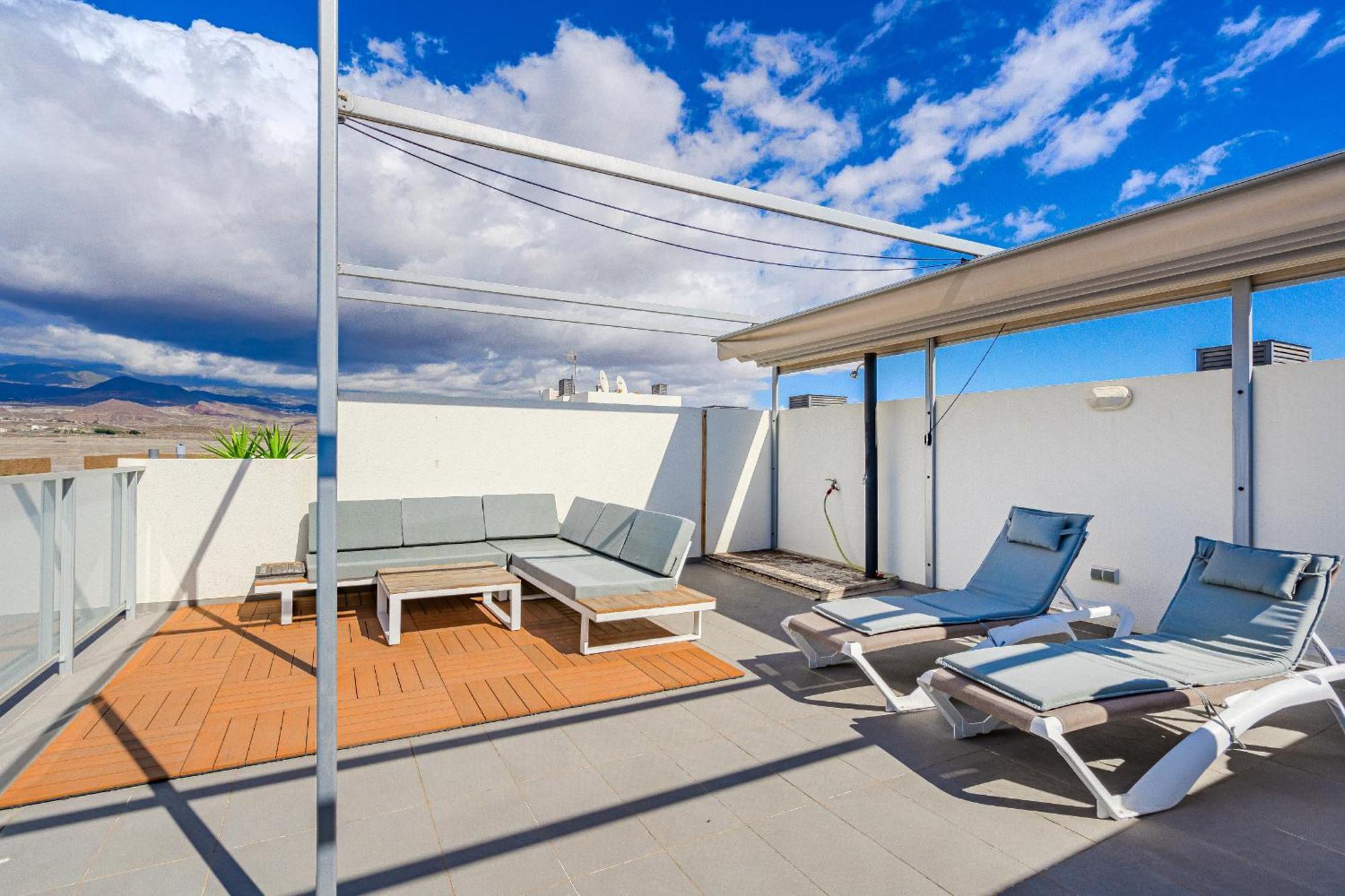 Atico Relajante Apartamento La Tejita Exterior foto